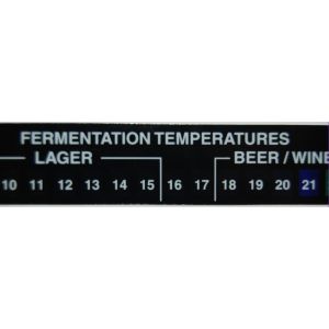 Termometr ciekłokrystaliczny 0-32°C Brewferm